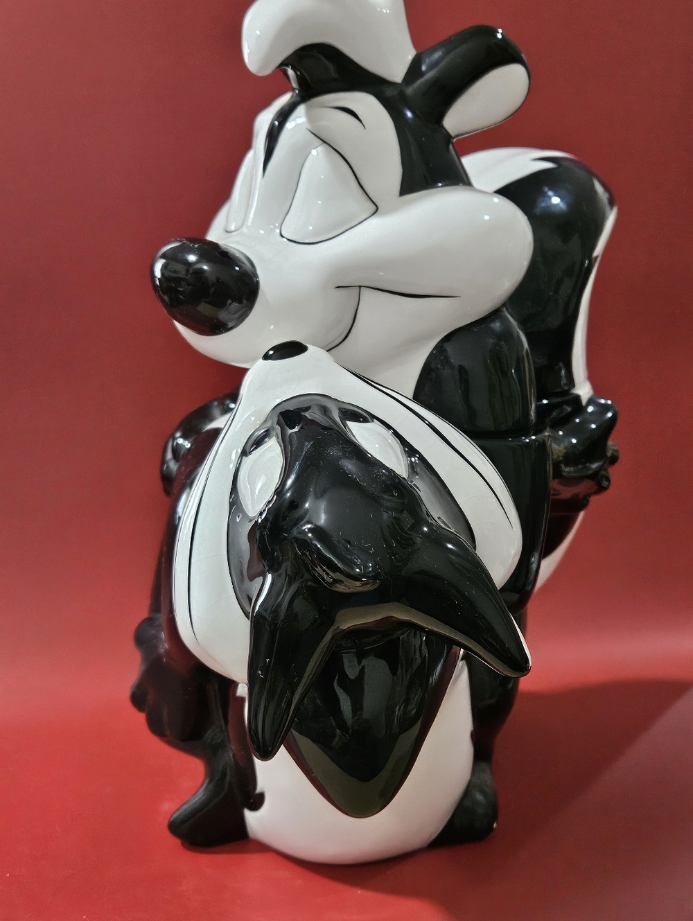 1996 Warner Bros. Pepe' Le Pew Cookie Jar. Vintage. - Picture 6 of 6